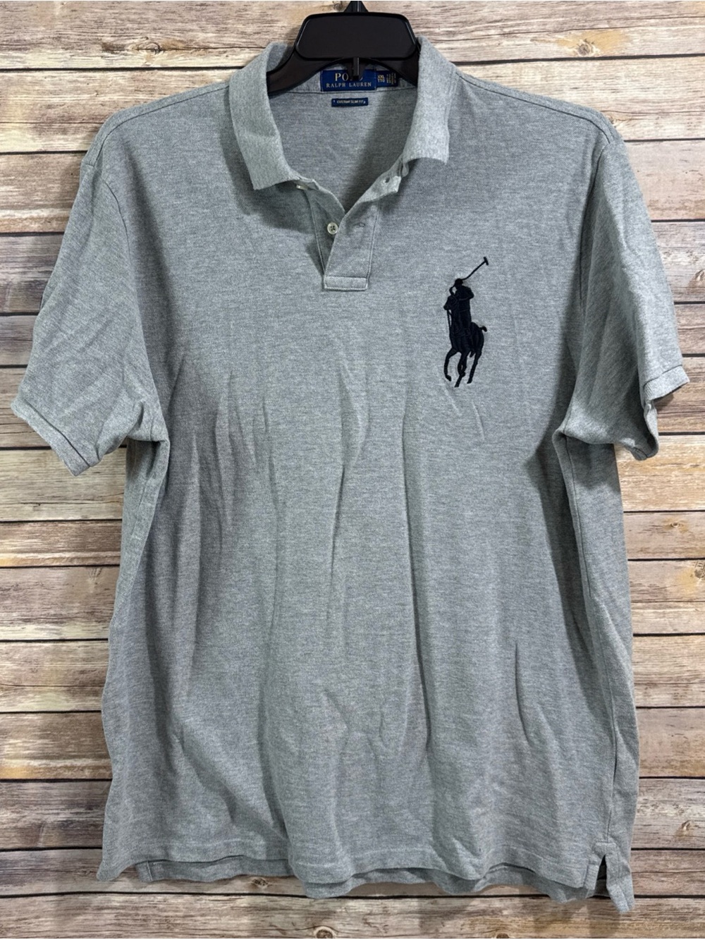 Polo Ralph Lauren gray short sleeve Men’s Polo Shirt- Classic Fit- Size XXL